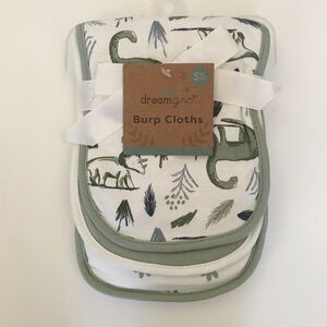 NEW Baby Burp Cloths Drool Bibs Pack of 3 Various Prints | DreamGro